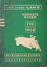 71 : 1 NOTICE : JOHN DEERE - LANZ : 96 X PAGES : 15 X 21 : 1959 : EN ALLEMAND 