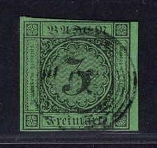 Baden Michel-N°6 Timbre