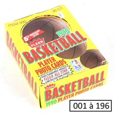 *** BASKET NBA - RARE COLLECTION - 1990 FLEER - PLAYERS 001 à 196 ***
