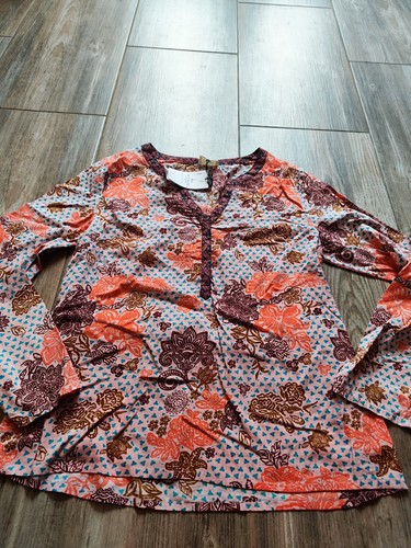 Blouse multicolore fiancée - blouse, la