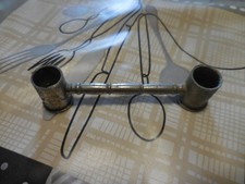 Ancien double doseur a poudre