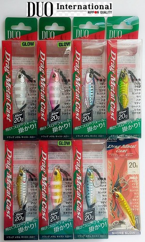 Drag metal cast slow jig - jig, duo