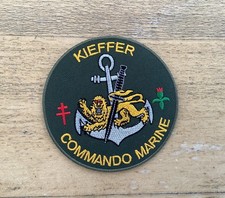 INSIGNE TISSU KIEFFER COMMANDO MARINE OCCASION