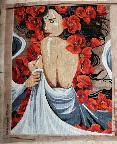 Tapisserie canevas antique - tapisserie,