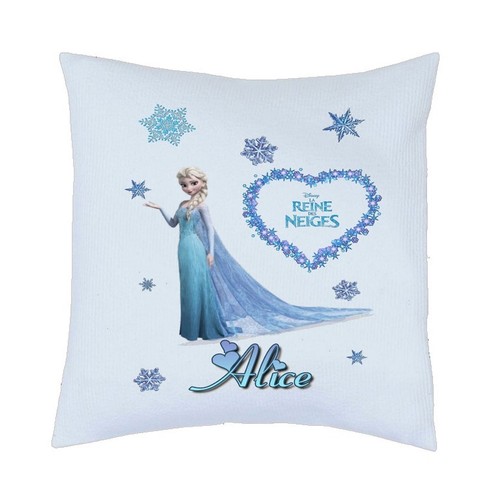 Coussin reine des neiges - reine,