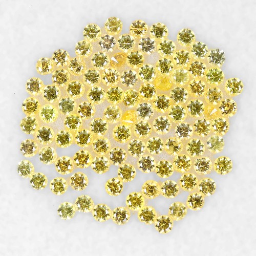 Diamant rond coupe - rond, naturel