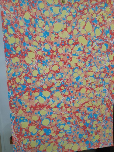 Papier marbré cuve de - papier,