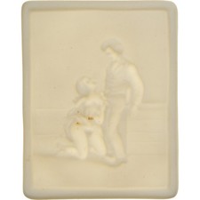 France, Médaille, Scène Erotique, SUP, Porcelain