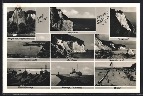 Carte postale saßnitz r - a.,