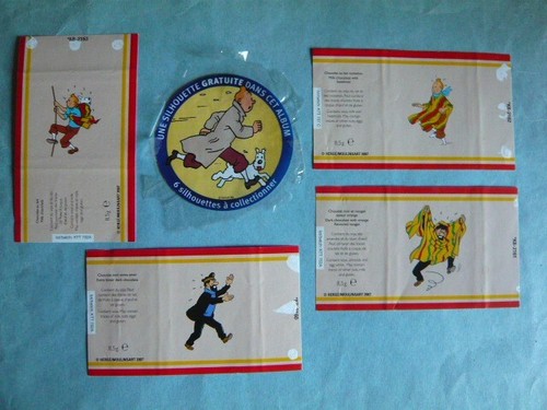Etiquettes tintin - 4,