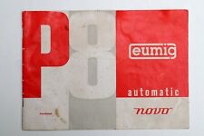 EUMIG P8 AUTOMATIC NOVO BROCHURE ORIGINALE