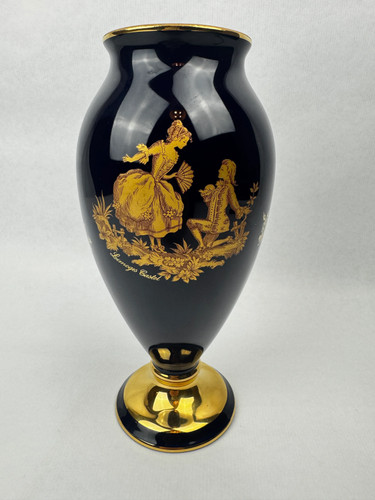 Vase limoges castel décor - castel,