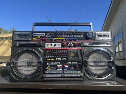 Lasonic trc 975 boombox with - lasonic,