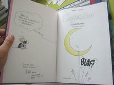 EO DEDICACE MALIK CUPIDON 11 LUNE DE MIEL TTBE