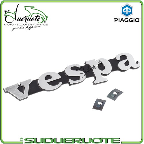 Plaque inscription avant vespa - plaque,