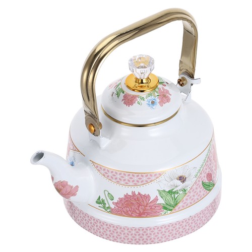 Théière vintage émaillée - théière,
