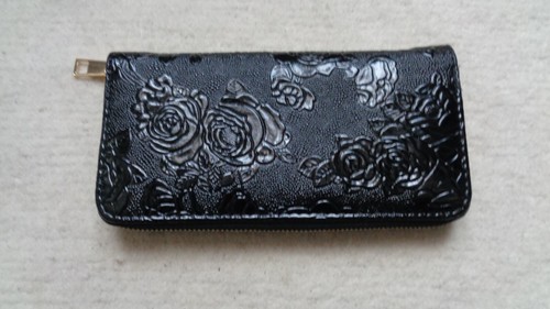 Porte monnaie noir pour femme - porte-monnaie,