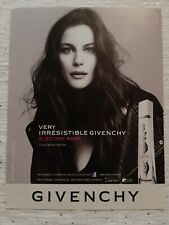 Publicité papier Parfum. Perfume Ad Givenchy Very Irresistible de 2012