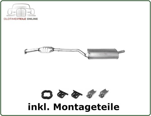 Silencieux pour bmw 3er e36 - silencieux,