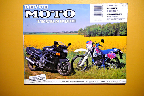 Revue technique moto 86 - moto, n°