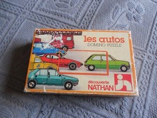 Domino puzzle les autos nathan - domino,