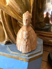 Statuette En Terre Cuite - Vierge Noire Du Puy-en-velay - Art Populaire - Vierge