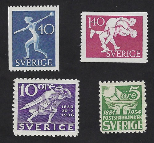 Sweden facit 447 - sweden:facit, 447-448-247c-238