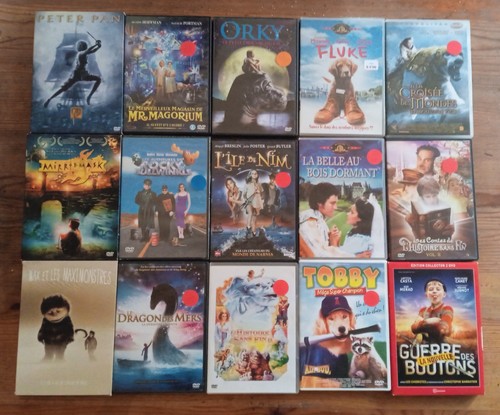 Lot films pour enfants - lot,
