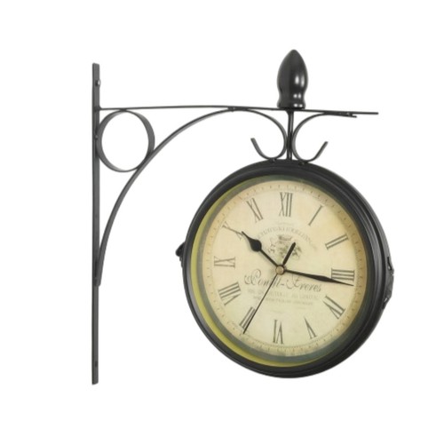 Horloge murale fer forgé - horloge,
