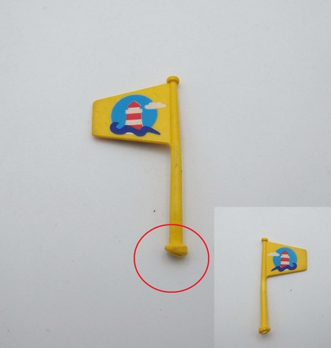 Playmobil mer drapeau - -,