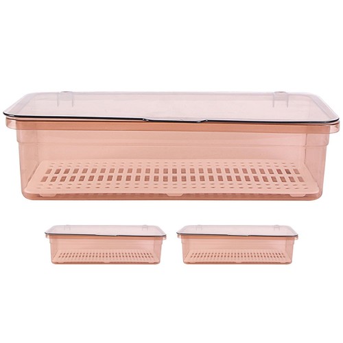 Pcs boite rangement - 3, couvert