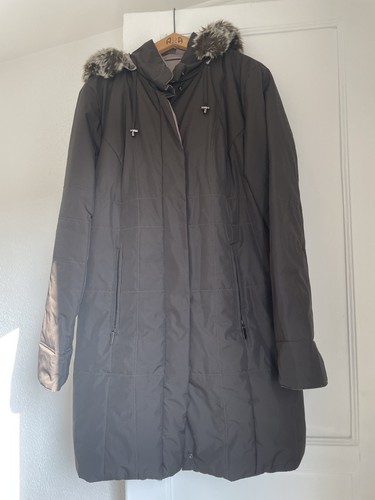 Manteau gris capuche a - gris, c&a