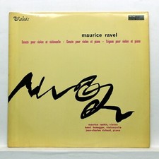 HONEGGER, RASKIN - RAVEL violin & cello, tzigane VALOIS MB767 stereo LP EX++