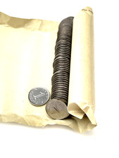 1 ancien rouleau de 50 pièces