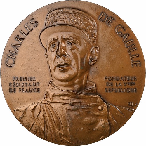 France médaille charles de - médaille,,