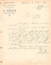 1897   VINS & SPIRITUEUX A