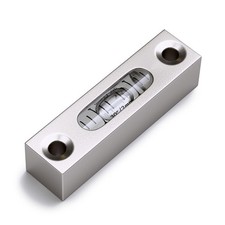 Niveau de Précision en Métal, Niveau à  Bulle, Flacon Cylindrique, CS1