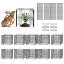 VEVOR Cages de protection pour plantes légumes contre animaux 305 mm lot de 10