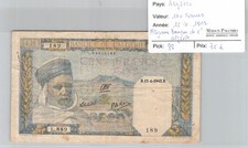 BILLET ALGÉRIE - 100 FRANCS -