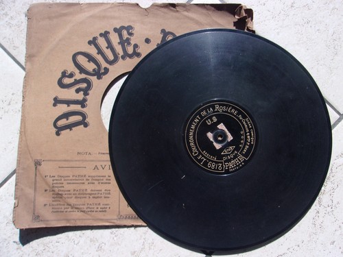 Disque 100 rpm pathé - disque, rpm,