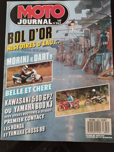 Moto journal 862 du - moto, n°862