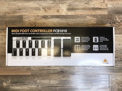 Behringer fcb1010 midi foot - fcb1010,