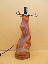 Grand pied de lampe pâte de