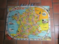 Eléments du  Jeu Tour de France   &  Touristes  par  SAUSSINE  1960 