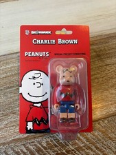 Medicom Toy Bearbrick 100 % Charlie Brown Snoopy Figurine jouet de collection