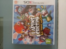 JEU NINTENDO 3 DS - THE LAPINS CRETINS - LA GROSSE BAGARRE (NEUF)