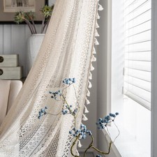 Rideaux Au Crochet À