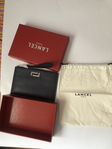 Pochette cuir lancel - en,