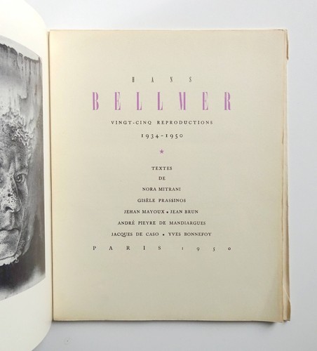 Hans bellmer vingt - ‎hans, vingt-cinq