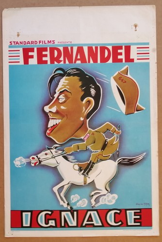 Ignace fernandel affiche - fernandel,